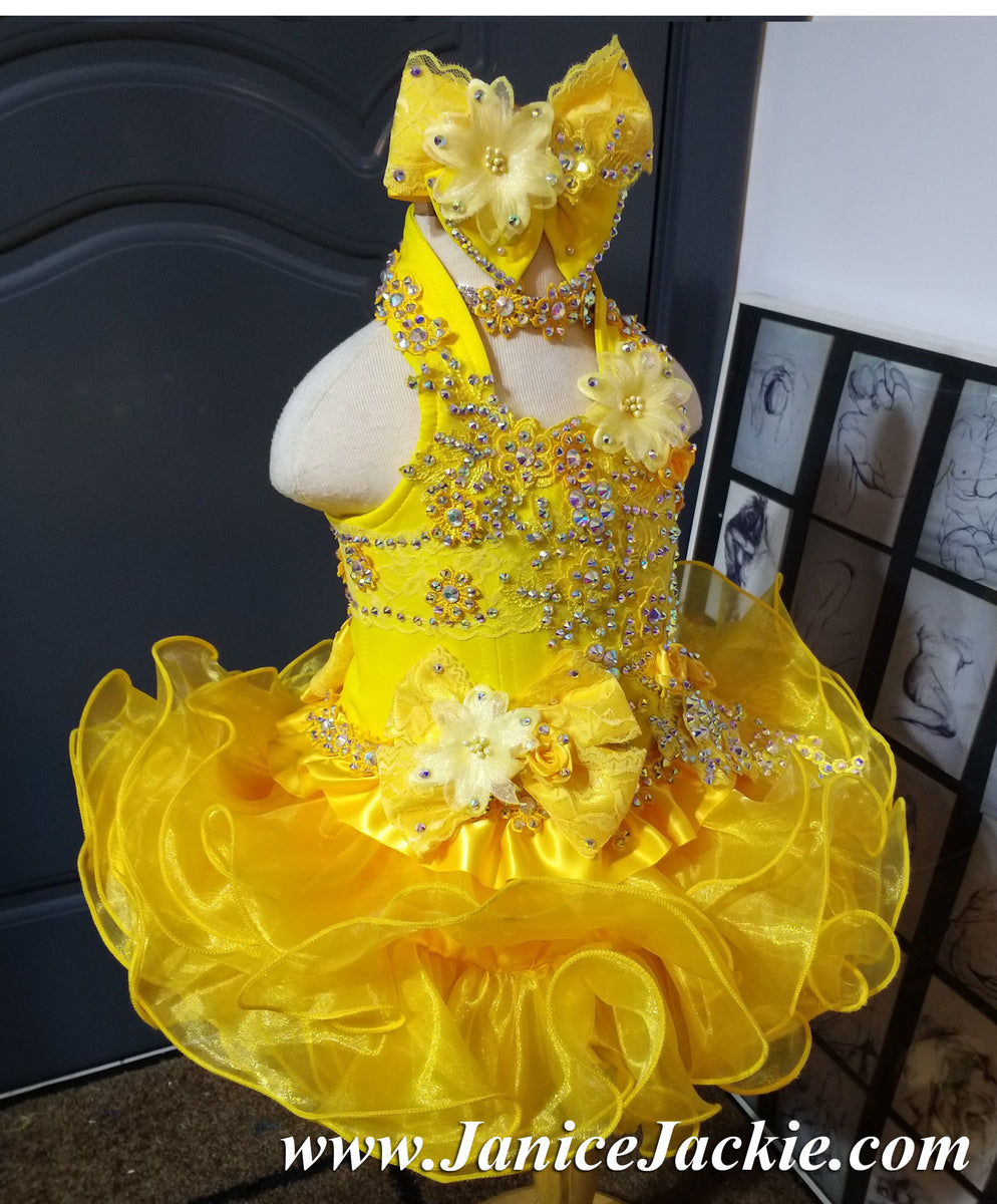 Used glitz pageant dresses for sale outlet