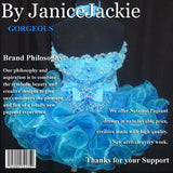 (#102) Halter flat glitz pageant dress. (blue)