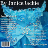 (#105) Halter flat glitz pageant dress. (blue)