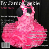 (#127) Halter flat glitz pageant dress. (berry) (Top: available / Skirt: 2 weeks production)