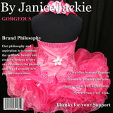 (#127) Halter flat glitz pageant dress. (berry) (Top: available / Skirt: 2 weeks production)