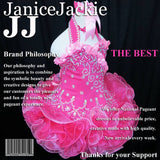 (#164) Halter flare glitz national pageant dress. (berry)