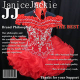 (#191) Off shoulder flat (High Glitz) national pageant dress. (red)