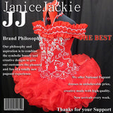 (#191) Off shoulder flat (High Glitz) national pageant dress. (red)