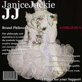 (#210) Halter flat glitz pageant dress. (white)
