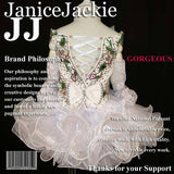 (#210) Halter flat glitz pageant dress. (white)