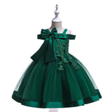 (#6005) Economic type pageant dress (dress name: bow princess)