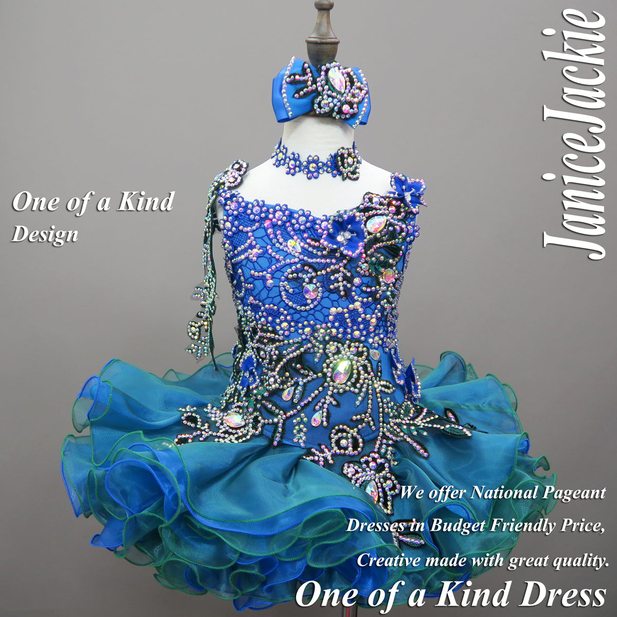 Glitz cupcake top pageant dresses