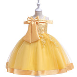 (#6005) Economic type pageant dress (dress name: bow princess)