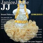 (#176) Halter flat glitz pageant dress. (gold yellow)